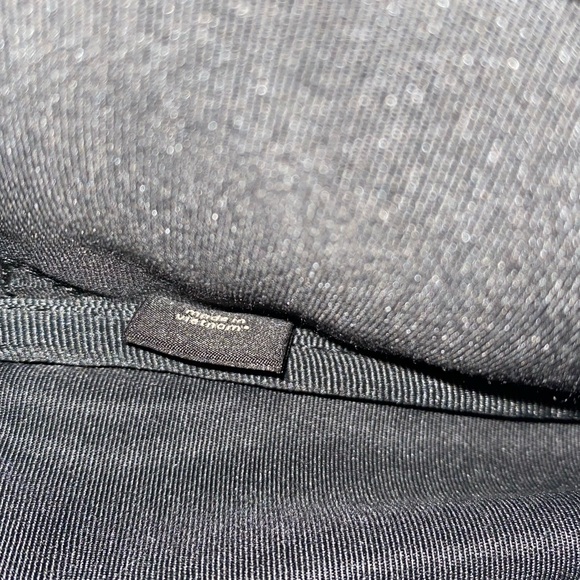 Coach Charles Smooth Pebble Leather Adjustable Crossbody Flight Bag (Black) - Picture 15 of 16